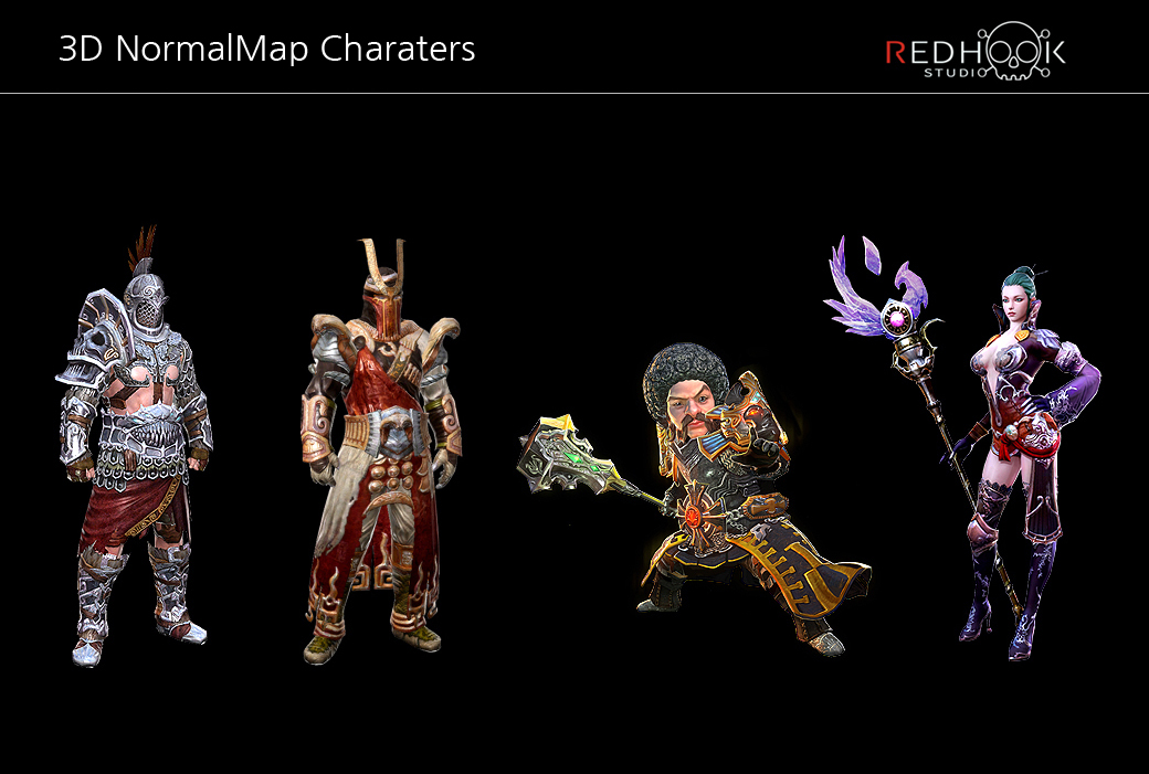 3D NormalMap Charactors02.jpg