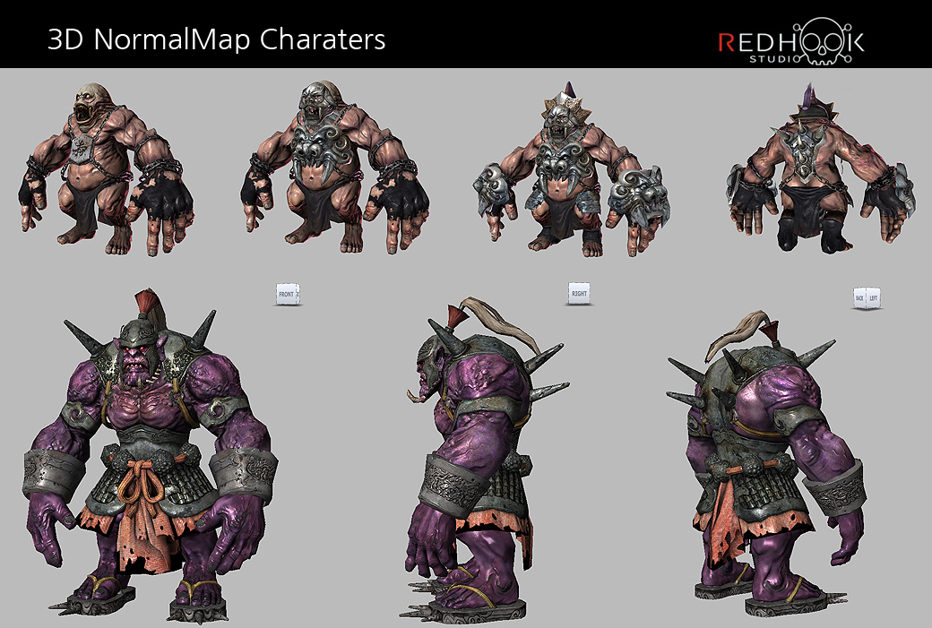 3D NormalMap Charactors00.jpg