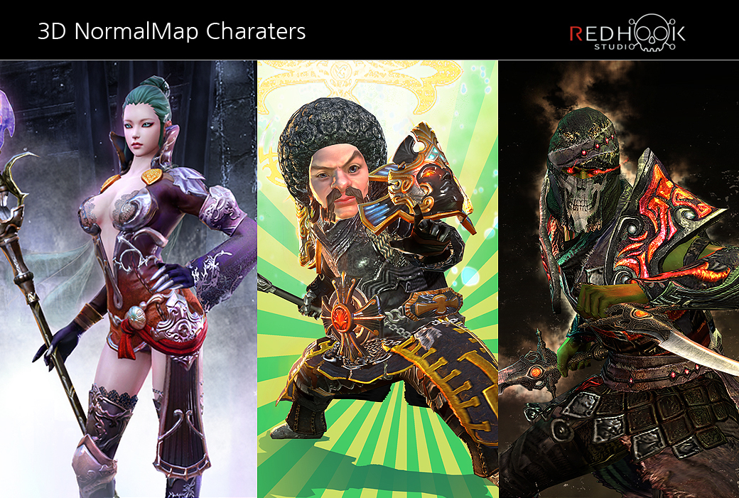 3D NormalMap Charactors04.jpg